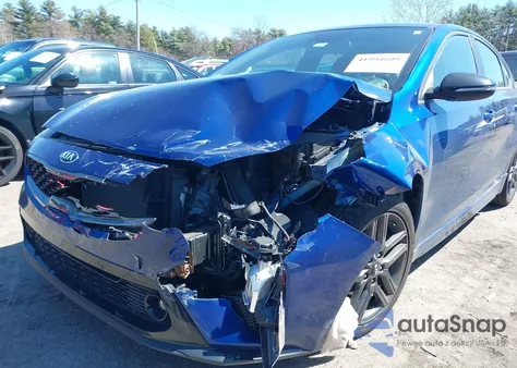 2020 Kia Forte Gt-Line z USA, uszkodzony, nr VIN 3KPF34AD8LE190300